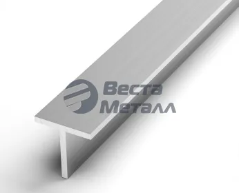 Тавр алюминиевый 50х25х2.5 4 м АД31