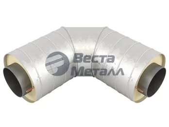 Отвод Ст3сп ГОСТ 3262-75 Ду25-33.5 - ППУ ОЦ - ЗМКВ Отвод Ст3сп ГОСТ 3262-75 Ду25-33.5 - ППУ ОЦ - ЗМКВ