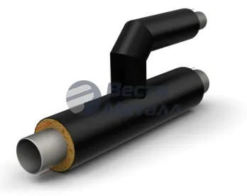 Тройник параллельный 76х3.5 - 76х3.5 09Г2С ГОСТ 10704-91/10705-80 - ППУ ПЭ - МЗИ Тройник параллельный 76х3.5 - 76х3.5 09Г2С ГОСТ 10704-91/10705-80 - ППУ ПЭ - МЗИ