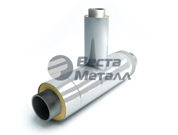 Тройник 133х4.0 - 108x4.0 09Г2С ГОСТ 10704-91/10705-80 - ППУ ОЦ
