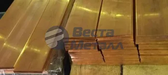 Шина бронзовая 3х200х1000 БрБ2Т