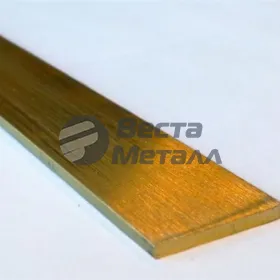 Полоса латунная 2.2х120х1400 мм